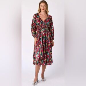 Crosby by Mollie Burch Holland Dress Size Medium Color Pink